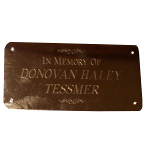 Brass Plaque